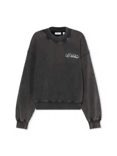 Off-White Off Marker Over Crew Sweatshirt | Thumbnail 1 Off-White Off Marker Over Crew Sweatshirt | Thumbnail 1
