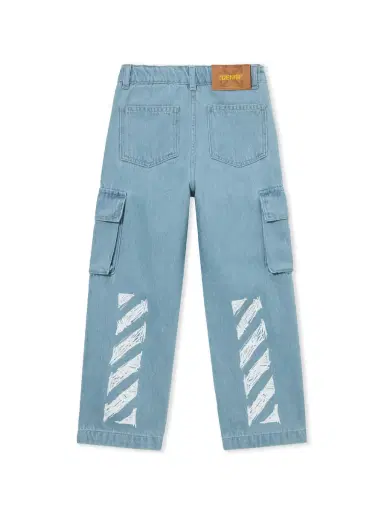 Off-White Diagonal Sketch Cargo Pants | Thumbnail 1 Off-White Diagonal Sketch Cargo Pants | Thumbnail 1