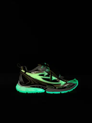 Off-White Be Right Back Glow-In-The-Dark Sneakers | Thumbnail 2 Off-White Be Right Back Glow-In-The-Dark Sneakers | Thumbnail 2