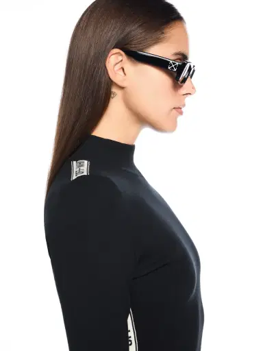 Off-White Logoband Knit Turtleneck Sweater | Thumbnail 2 Off-White Logoband Knit Turtleneck Sweater | Thumbnail 2