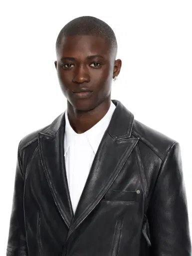 Off-White Bookish Buffalo Single-Breasted Jacket | Thumbnail 5 Off-White Bookish Buffalo Single-Breasted Jacket | Thumbnail 5