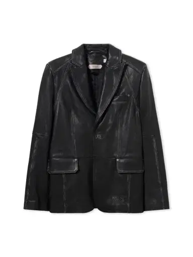 Off-White Bookish Buffalo Single-Breasted Jacket | Thumbnail 1 Off-White Bookish Buffalo Single-Breasted Jacket | Thumbnail 1