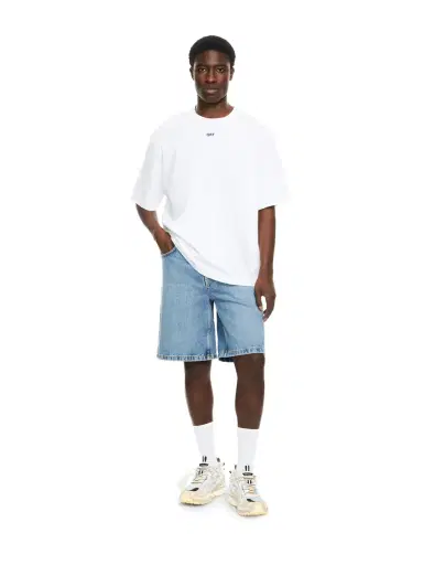 Off-White Half Arrow Denim Shorts | Thumbnail 2 Off-White Half Arrow Denim Shorts | Thumbnail 2