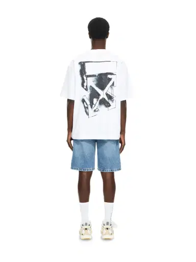 Off-White Half Arrow Denim Shorts | Thumbnail 4 Off-White Half Arrow Denim Shorts | Thumbnail 4