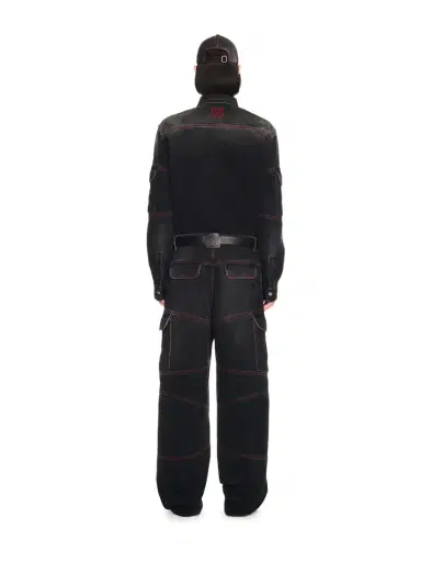 Off-White SCRIPT SAMURAI STRAIGHT JEANS | Thumbnail 4 Off-White SCRIPT SAMURAI STRAIGHT JEANS | Thumbnail 4