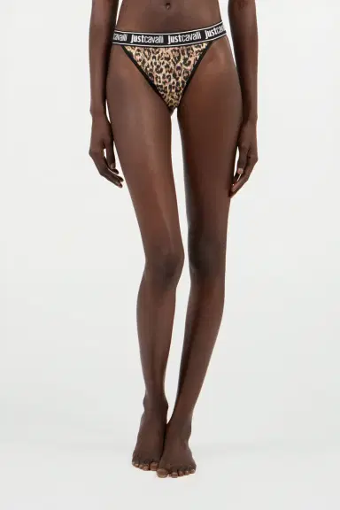 Roberto Cavalli Jaguar Skin Print Panties | Thumbnail 2 Roberto Cavalli Jaguar Skin Print Panties | Thumbnail 2