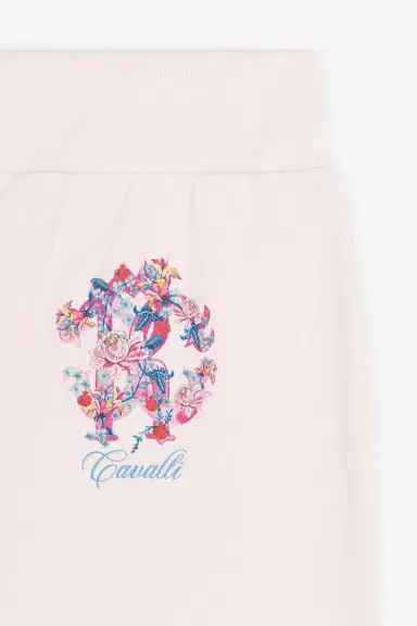 Roberto Cavalli Floral-Print Cotton Sweatpants | Thumbnail 3 Roberto Cavalli Floral-Print Cotton Sweatpants | Thumbnail 3