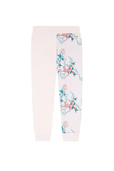 Roberto Cavalli Floral-Print Cotton Sweatpants | Thumbnail 1 Roberto Cavalli Floral-Print Cotton Sweatpants | Thumbnail 1