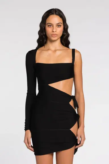Roberto Cavalli Cut out-detail mini dress | Thumbnail 3 Roberto Cavalli Cut out-detail mini dress | Thumbnail 3