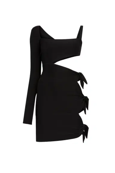 Roberto Cavalli Cut out-detail mini dress | Thumbnail 1 Roberto Cavalli Cut out-detail mini dress | Thumbnail 1