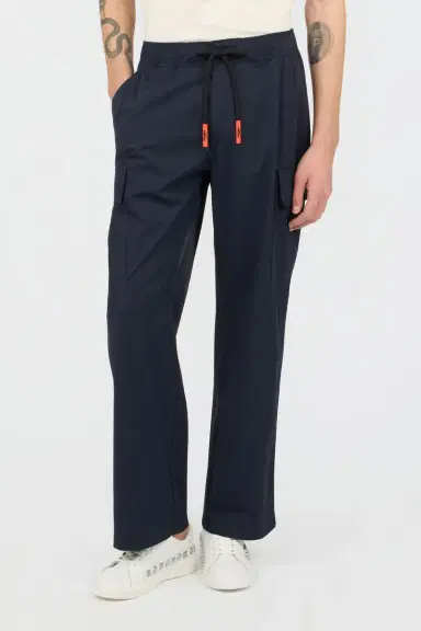 Roberto Cavalli Navy Blue Trousers | Thumbnail 2 Roberto Cavalli Navy Blue Trousers | Thumbnail 2