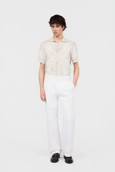 Roberto Cavalli Knitted Polo With Ray Motif | Thumbnail 6 Roberto Cavalli Knitted Polo With Ray Motif | Thumbnail 6