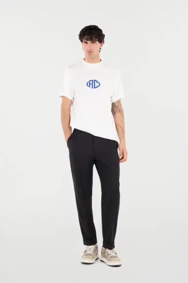 Roberto Cavalli Cotton T-Shirt With Monogram | Thumbnail 7 Roberto Cavalli Cotton T-Shirt With Monogram | Thumbnail 7