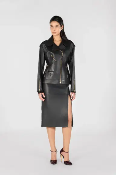 Roberto Cavalli Plain midi skirt | Thumbnail 7 Roberto Cavalli Plain midi skirt | Thumbnail 7