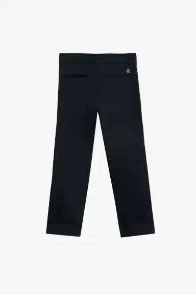 Roberto Cavalli Blue Cotton Pants | Thumbnail 2 Roberto Cavalli Blue Cotton Pants | Thumbnail 2