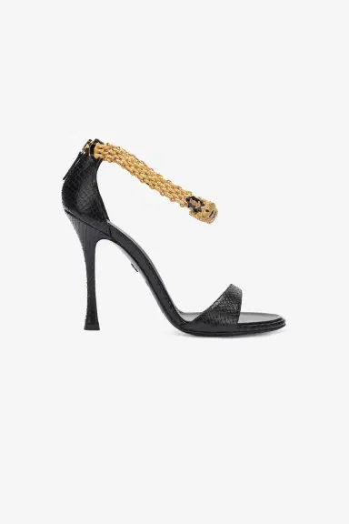 Roberto Cavalli Leather Sandals With Tiger Heads | Thumbnail 2 Roberto Cavalli Leather Sandals With Tiger Heads | Thumbnail 2