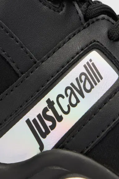 Roberto Cavalli Black And White Chunky Sneakers | Thumbnail 4 Roberto Cavalli Black And White Chunky Sneakers | Thumbnail 4