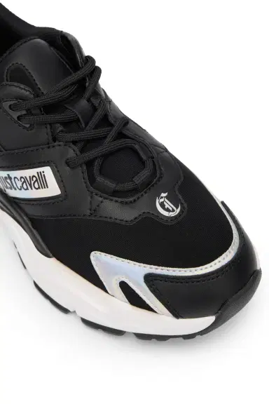 Roberto Cavalli Black And White Chunky Sneakers | Thumbnail 5 Roberto Cavalli Black And White Chunky Sneakers | Thumbnail 5