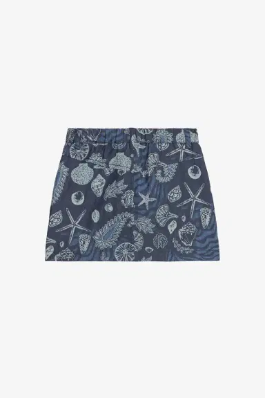 Roberto Cavalli Miniskirt With Marine Print | Thumbnail 2 Roberto Cavalli Miniskirt With Marine Print | Thumbnail 2