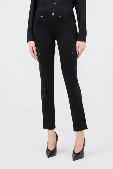 Roberto Cavalli Black Denim Jeans | Thumbnail 2 Roberto Cavalli Black Denim Jeans | Thumbnail 2