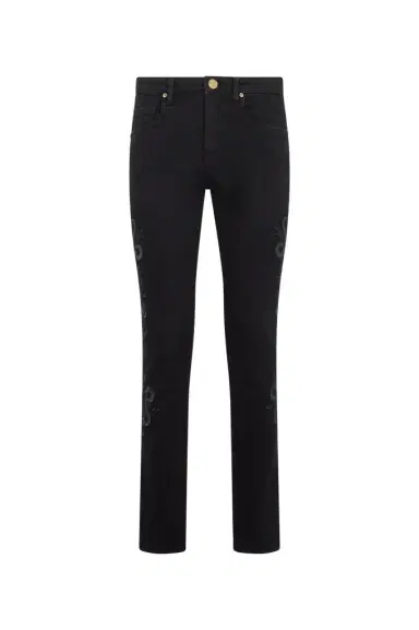 Roberto Cavalli Black Denim Jeans | Thumbnail 1 Roberto Cavalli Black Denim Jeans | Thumbnail 1