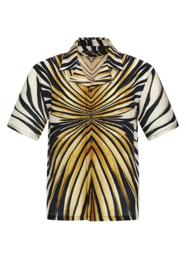 Roberto Cavalli Ray of Gold print T-shirt | Thumbnail 1 Roberto Cavalli Ray of Gold print T-shirt | Thumbnail 1