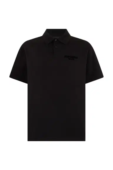 Roberto Cavalli Black Polo With Embroidered Logo | Thumbnail 1 Roberto Cavalli Black Polo With Embroidered Logo | Thumbnail 1
