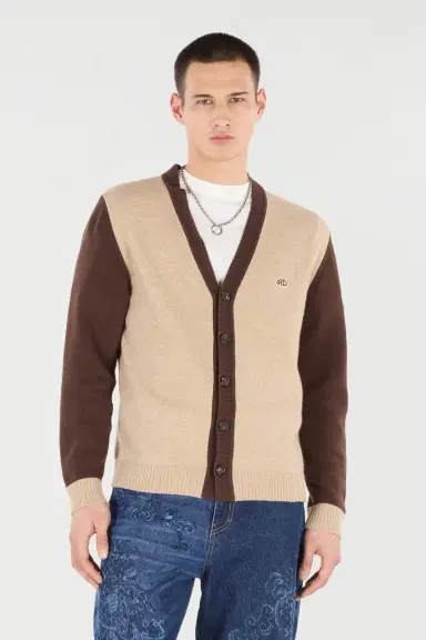 Roberto Cavalli Cardigan With RC Monogram Patch | Thumbnail 2 Roberto Cavalli Cardigan With RC Monogram Patch | Thumbnail 2