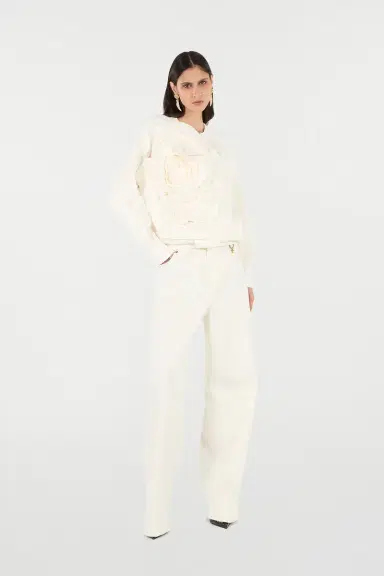 Roberto Cavalli Python-Print Palazzo Pants | Thumbnail 7 Roberto Cavalli Python-Print Palazzo Pants | Thumbnail 7