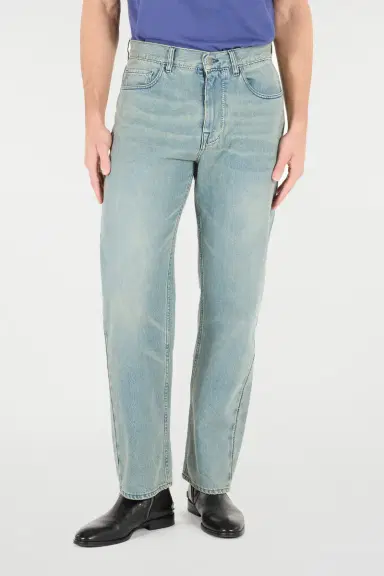 Roberto Cavalli Sandblasted-Effect Jeans | Thumbnail 2 Roberto Cavalli Sandblasted-Effect Jeans | Thumbnail 2