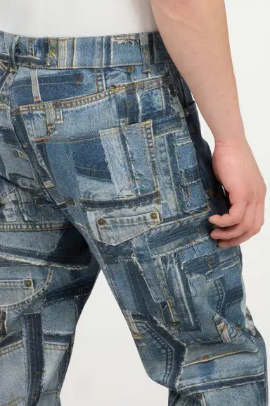 Roberto Cavalli Patchwork Capsule Collection jeans | Thumbnail 6 Roberto Cavalli Patchwork Capsule Collection jeans | Thumbnail 6