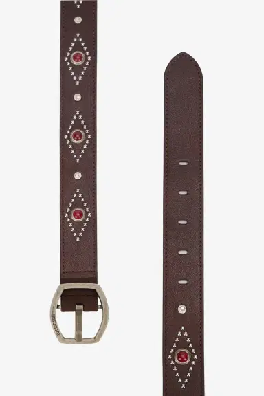 Roberto Cavalli Belt With Decorations And Branded Buckle | Thumbnail 2 Roberto Cavalli Belt With Decorations And Branded Buckle | Thumbnail 2