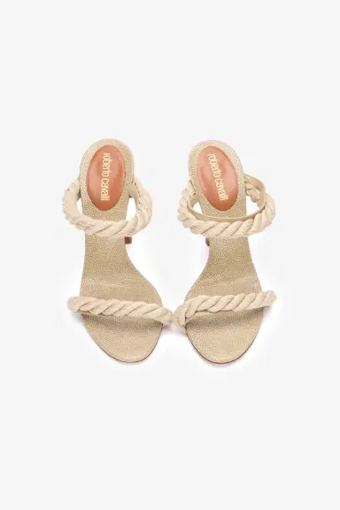 Roberto Cavalli Sandals With Braiding | Thumbnail 6 Roberto Cavalli Sandals With Braiding | Thumbnail 6