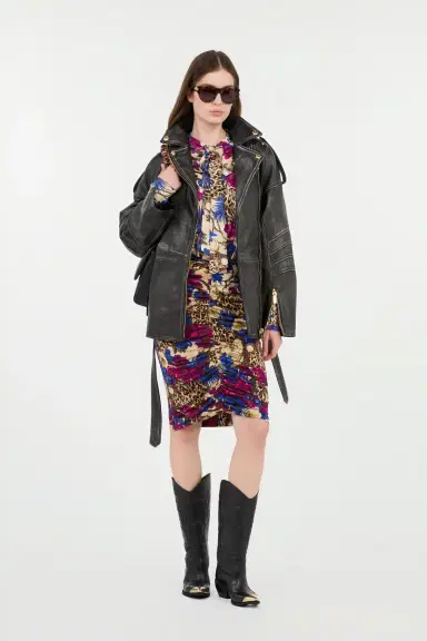 Roberto Cavalli Black Leather Jacket | Thumbnail 7 Roberto Cavalli Black Leather Jacket | Thumbnail 7