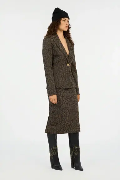 Roberto Cavalli Leopard Print Jacket Blazer | Thumbnail 2 Roberto Cavalli Leopard Print Jacket Blazer | Thumbnail 2