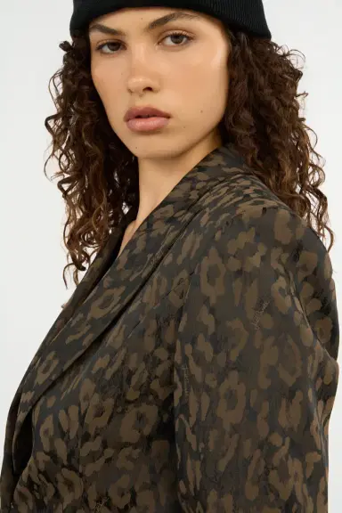 Roberto Cavalli Leopard Print Jacket Blazer | Thumbnail 5 Roberto Cavalli Leopard Print Jacket Blazer | Thumbnail 5