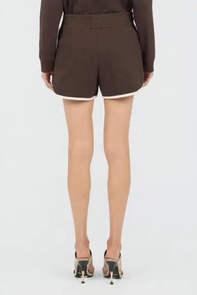 Roberto Cavalli Brown Shorts With Logo | Thumbnail 3 Roberto Cavalli Brown Shorts With Logo | Thumbnail 3