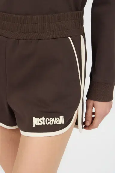 Roberto Cavalli Brown Shorts With Logo | Thumbnail 4 Roberto Cavalli Brown Shorts With Logo | Thumbnail 4