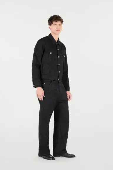 Roberto Cavalli Python-Print Denim Jacket | Thumbnail 2 Roberto Cavalli Python-Print Denim Jacket | Thumbnail 2