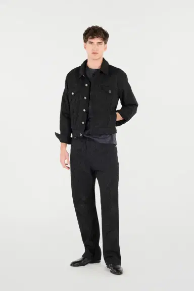 Roberto Cavalli Python-Print Denim Jacket | Thumbnail 7 Roberto Cavalli Python-Print Denim Jacket | Thumbnail 7