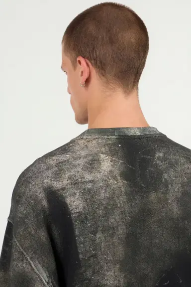 Roberto Cavalli Roses And Snake Print Sweatshirt | Thumbnail 6 Roberto Cavalli Roses And Snake Print Sweatshirt | Thumbnail 6