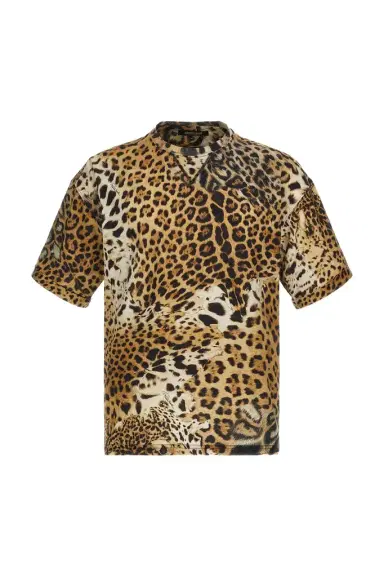 Roberto Cavalli T-shirt with Jaguar Skin print | Thumbnail 1 Roberto Cavalli T-shirt with Jaguar Skin print | Thumbnail 1