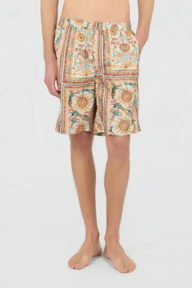 Roberto Cavalli Persian Tarot Print Bermuda Swim Shorts | Thumbnail 2 Roberto Cavalli Persian Tarot Print Bermuda Swim Shorts | Thumbnail 2
