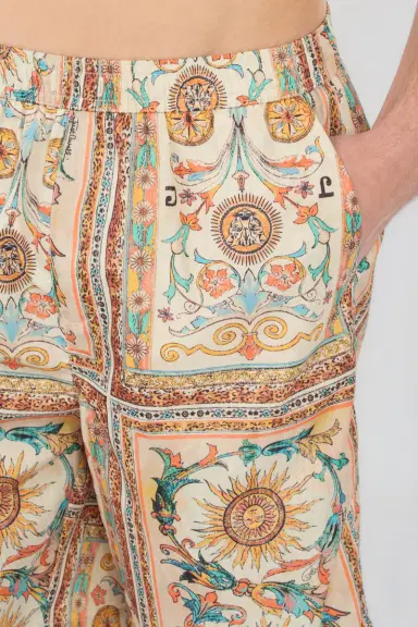 Roberto Cavalli Persian Tarot Print Bermuda Swim Shorts | Thumbnail 4 Roberto Cavalli Persian Tarot Print Bermuda Swim Shorts | Thumbnail 4