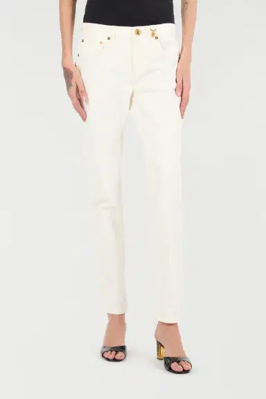 Roberto Cavalli Python-Print Pants With Charm | Thumbnail 2 Roberto Cavalli Python-Print Pants With Charm | Thumbnail 2