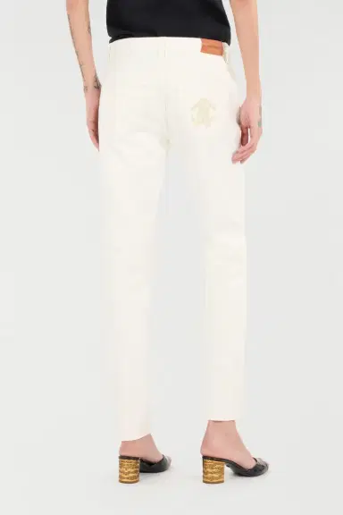 Roberto Cavalli Python-Print Pants With Charm | Thumbnail 3 Roberto Cavalli Python-Print Pants With Charm | Thumbnail 3