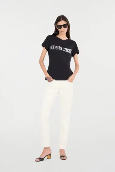 Roberto Cavalli Python-Print Pants With Charm | Thumbnail 7 Roberto Cavalli Python-Print Pants With Charm | Thumbnail 7