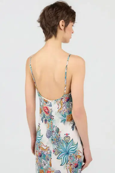 Roberto Cavalli Tropical Garden Print Dress | Thumbnail 5 Roberto Cavalli Tropical Garden Print Dress | Thumbnail 5