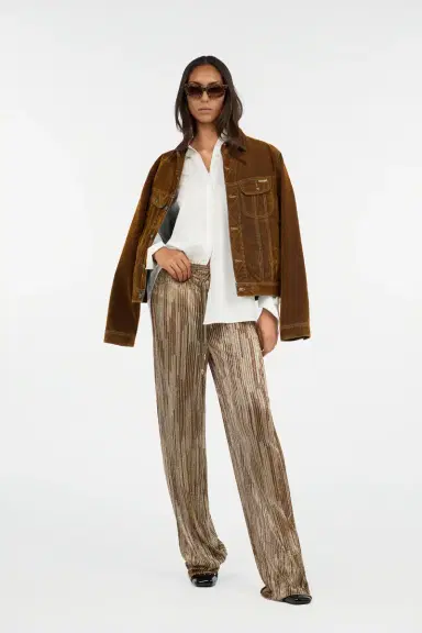 Roberto Cavalli White Shirt With Gold Button | Thumbnail 6 Roberto Cavalli White Shirt With Gold Button | Thumbnail 6