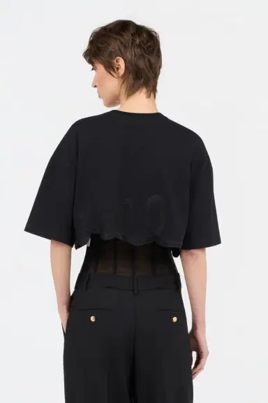 Roberto Cavalli Black T-Shirt | Thumbnail 3 Roberto Cavalli Black T-Shirt | Thumbnail 3